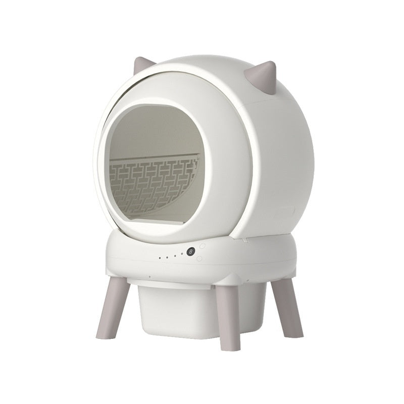 Cleannestpets Ez Fully Automatic Self-Cleaning Cat Litter Box Smart Cat Toilet